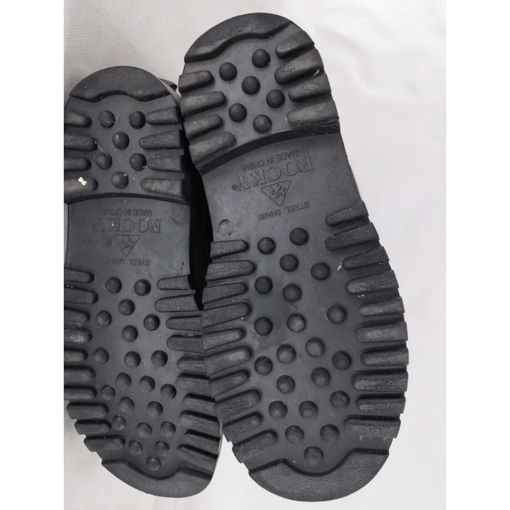 Rocky Snow Boots Men 9 Brown 200g Thinsulate Insulated Leather Duck‎ Boots